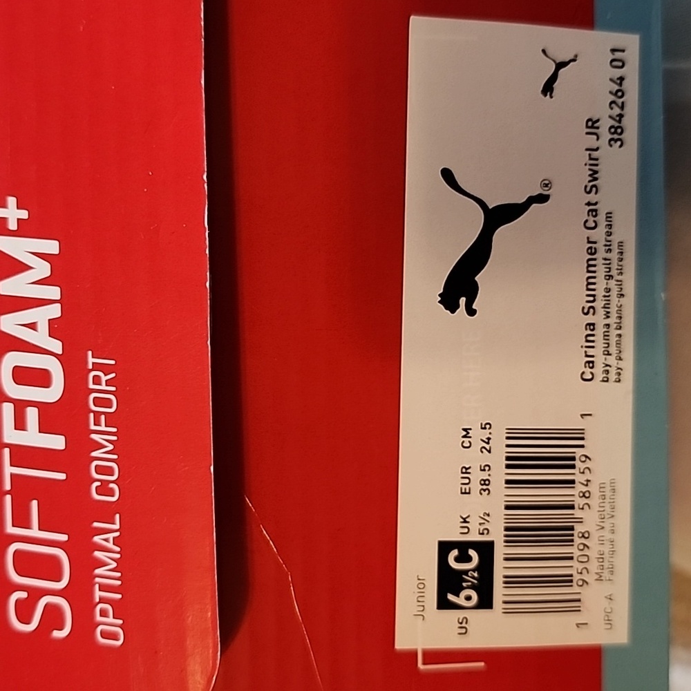 Puma carina summer cat swirl sneaker - Picture 9 of 9